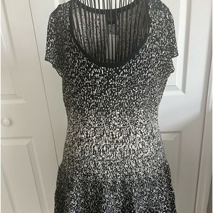Saks Black Label Lurex Dress NWT